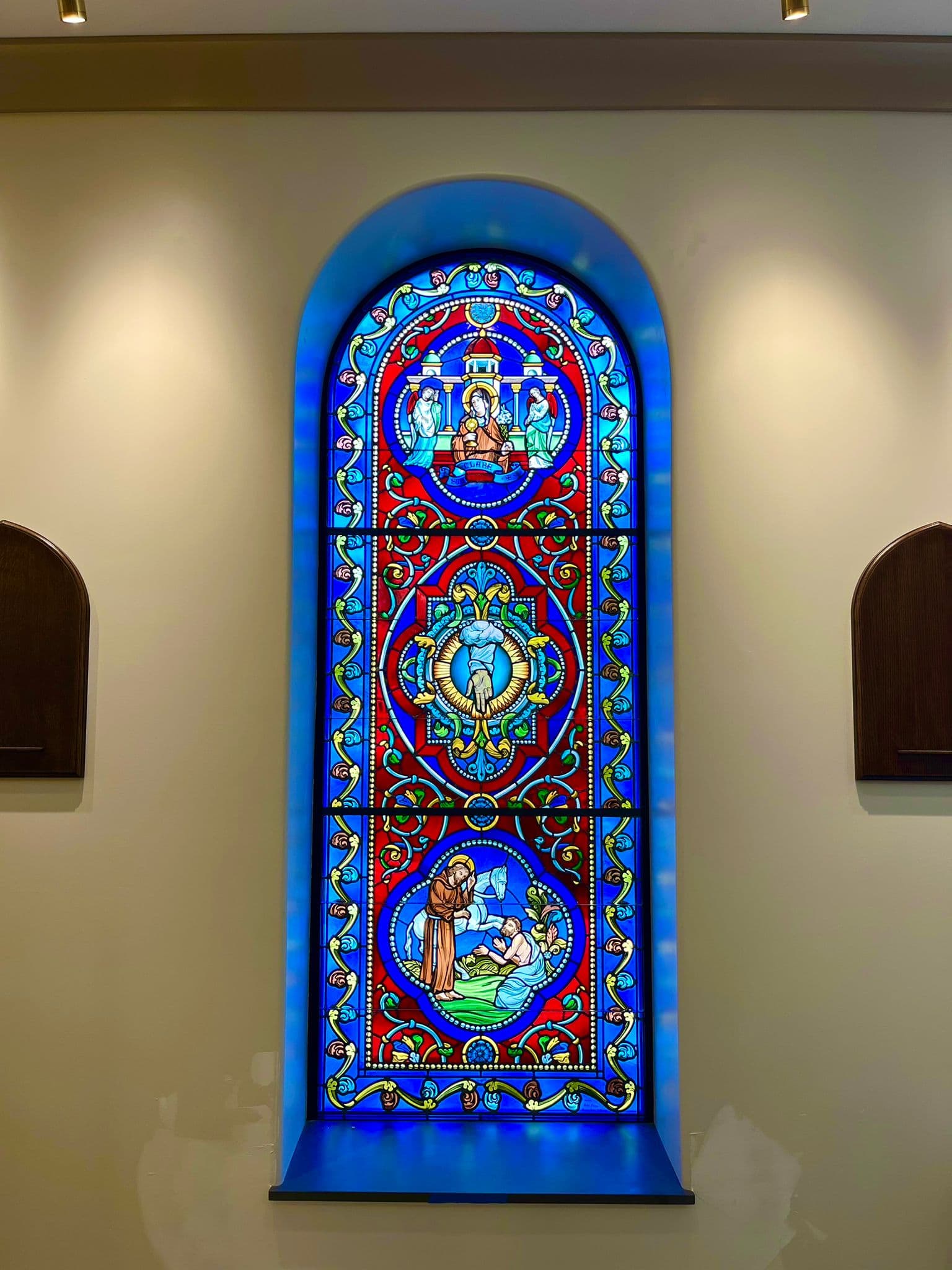 Seria witraży do kaplicy franciszkańskiej w Steubenville, Ohio - zdjęcie 3